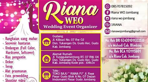 8 Contoh Desain Banner Rias Pengantin Yang Menarik