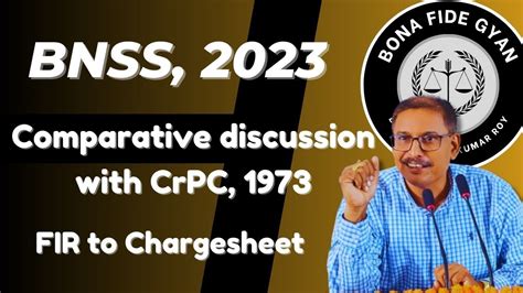 Provisions On Fir Investigation Chargesheet In Bnss