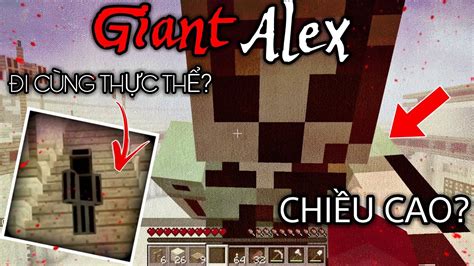 Giant Alex Xuất Hiện Trở Lại Cùng Thực Thể Màu Đen Kì Lạ Minecraft