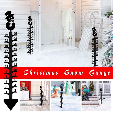 Deagia Home Decoration Clearance Snow Gauge Christmas Holiday