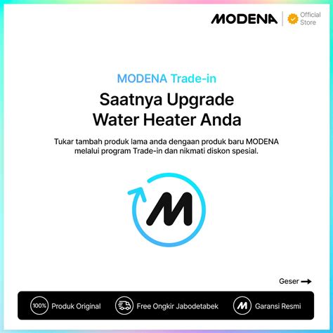 Jual MODENA Trade In MODENA Tankless Gas Instant Water Heater GI 0631