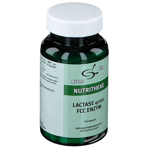 Green Line Nutritheke Lactase Fcc Enzym St Shop Apotheke