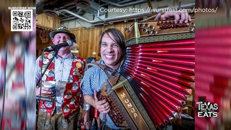 Texas Eats Polka Sing Along Wurstfest 2023 Youtube