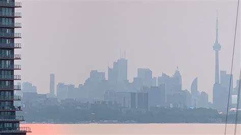 Mala Calidad Del Aire En Toronto Debido Al Humo De Incendios Forestales