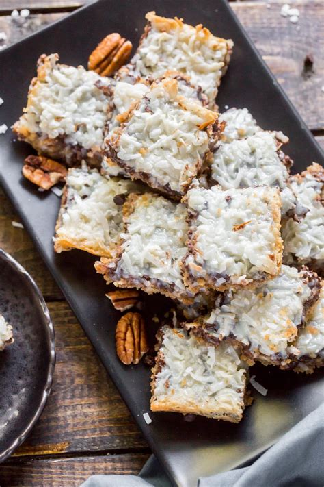 Hello Dolly Bars Magic Cookie Bars Recipe The Wanderlust Kitchen