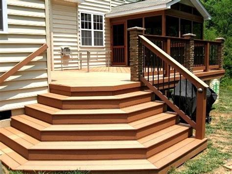 25 Multi Level Deck Design Ideas For Exciting Parties Deck Stairs