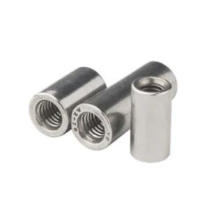 M2 M3 M4 M5 M6 M7 M8 M10 Round Long Coupling Nut Extra Long Coupling