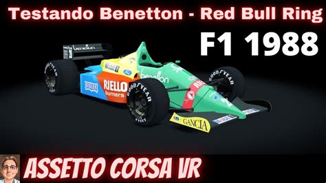 Assetto Corsa F1 1988 Benetton Red Bull Ring Áustria Youtube