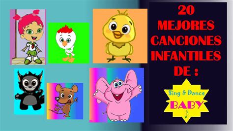 Top 20 Las Mejores Canciones Infantiles Sdb Youtube