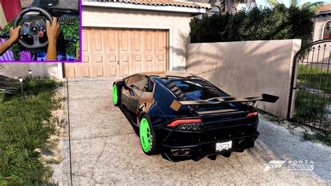 Lamborghini Huracan Lp Forza Horizon Gameplay Steering Wheel