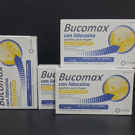 BUCOMAX 24 PASTILLAS MIEL Y LIMON Farmacia Almajano