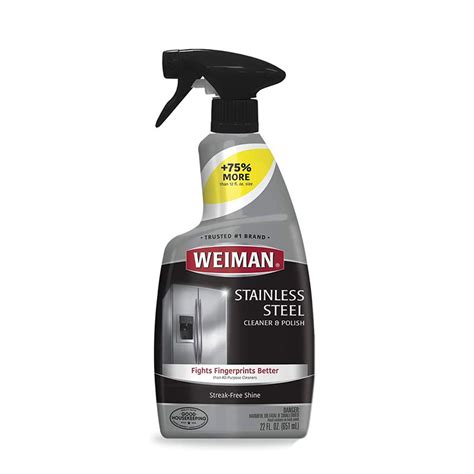 Limpiador Liquido Weiman Para Acero Inoxidable Bote Oz