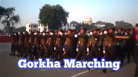 Gorkha Rifle Gorkha Marching Marching Parade YouTube