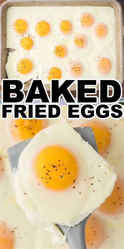 Sheet Pan Fried Eggs Recipe Sunny Side Up Baked Eggs • Midgetmomma