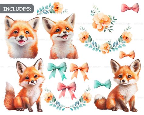 Red Fox Clip Art