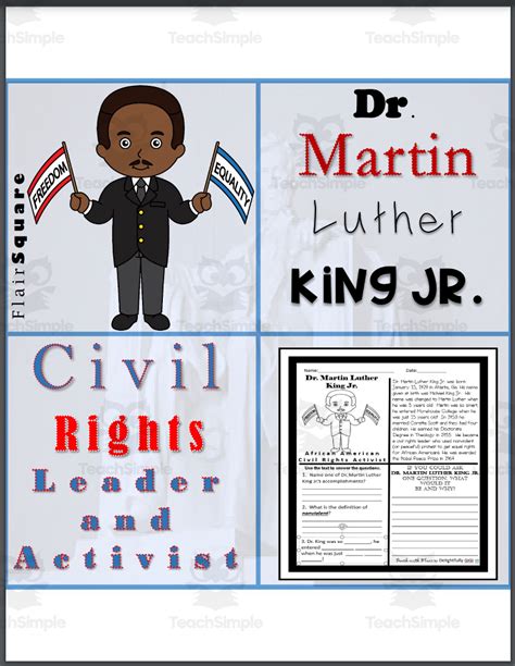 Biography: Martin Luther King Jr. by Teach Simple