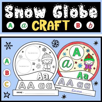 Snow Globe Bulletin Board | Snow Globe Craft | Winter Bulletin Board