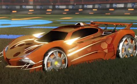 Rocket League Burnt Sienna Guardian Gxt Design With Burnt Sienna Hex