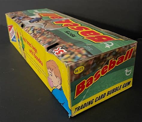 Topps Baseball Empty Wax Box Gmcards Ebay