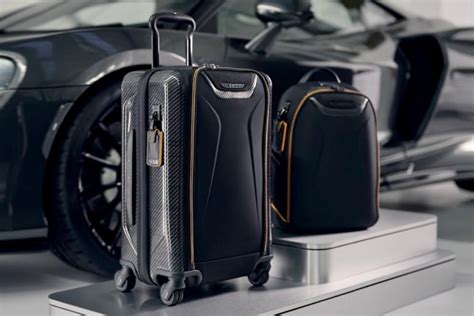 Tumi Teams With Mclaren For Performance Luxury Luggage Line Man Of Many