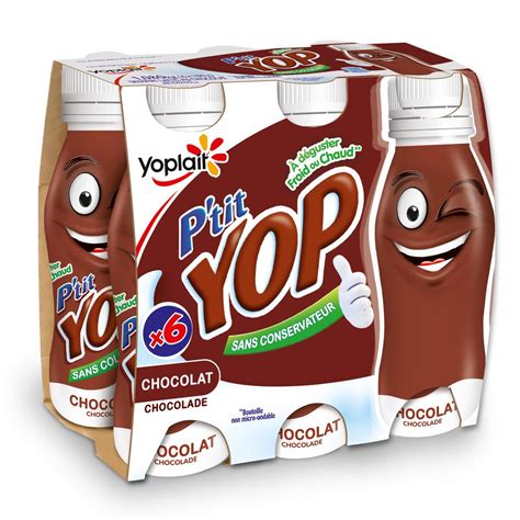 Livraison à domicile Yoplait P tit Yop chocolat 6x180g