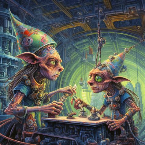 Dmt Machine Elves 1 by ByanEl on DeviantArt