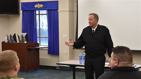 DVIDS - Images - NETC Commander RDML Jeffrey Czerewko visits Navy Supply Corps School [Image 1 of 6]