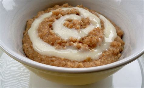 Cooking To Perfection Cinnamon Roll Oatmeal