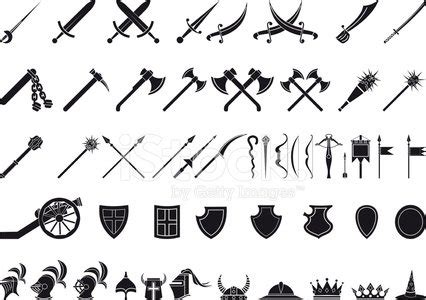 Medieval Weapons Stock Clipart | Royalty-Free | FreeImages