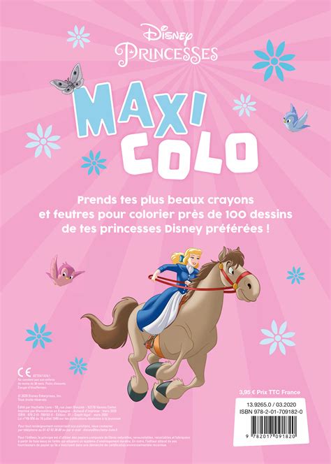 DISNEY PRINCESSES Maxi Colo Hachette Fr