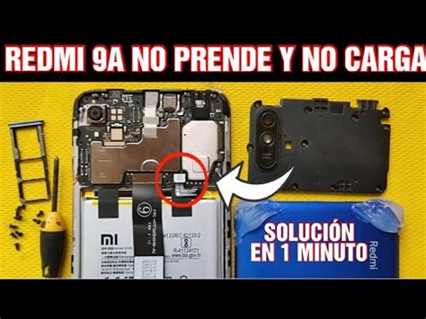 Xiaomi Redmi 9A no Prende y no Carga Solución en 1 Minuto YouTube