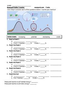 Interactive Roller Coaster Activity