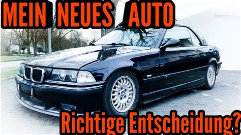 BMW E36 Cabrio Im Winter Gekauft YouTube