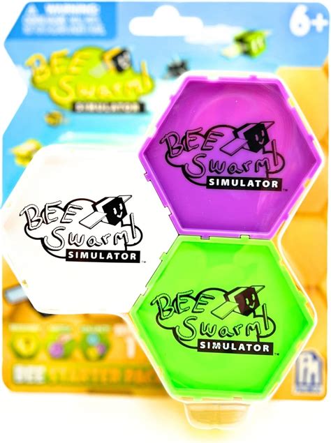 Amazon.com: Bee Swarm Simulator – Mystery Bee Starter Pack (Three 1 ...