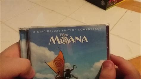 Moana 2 Disc Deluxe Edition Soundtrack Cd Unboxing Youtube