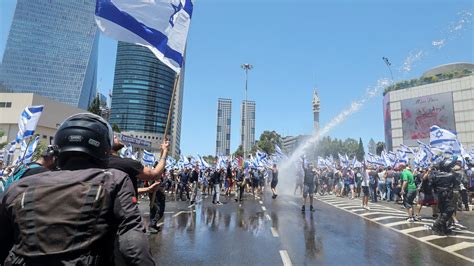 Protests Flare In Israel Over Netanyahus New Supreme Court Bill World News Sky News