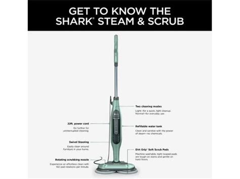 Shark Steam And Scrub All In One Steam Mop