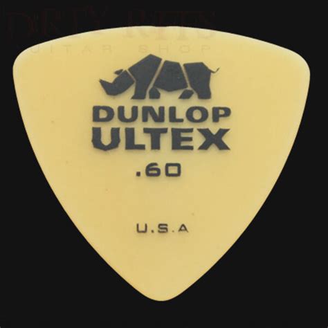 Dunlop Ultex Triangle Guitar Picks Plectrums 0 60mm 6 10 12 20 24 36