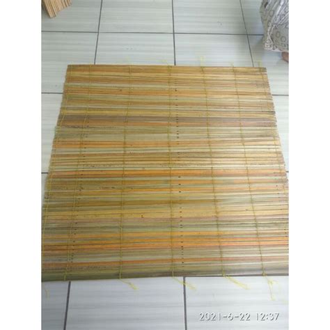 Jual Tirai Bambu Krey Sawit Kerai Ukuran Cm Cm Shopee Indonesia