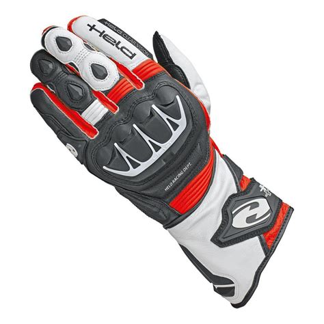 Held Evo Thrux Ii Handschuh Schwarz Rot Profil Hamburg