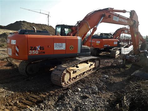 Hitachi Zaxis Fotos Seite Hitachi Baumaschinen Bau