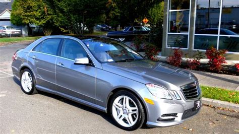 2013 Mercedes E550 4matic M Car Company