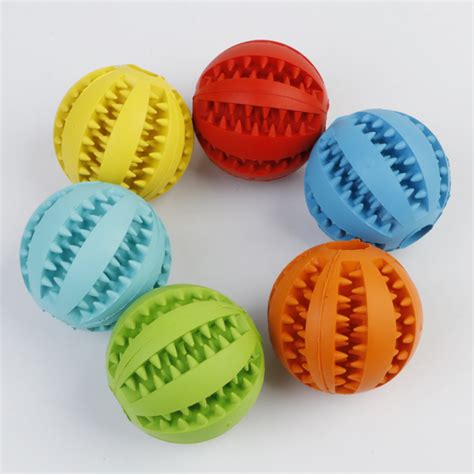 Dog Treat Ball Chew Toy Interactive and Fun for Playtime and Treats
