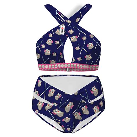 Inosuke Hashibira Crisscross Bikini GearOtaku