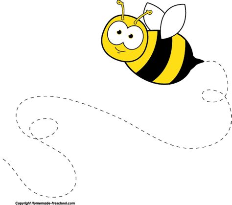 Buzzing with Style: Bee Border Clipart Collection