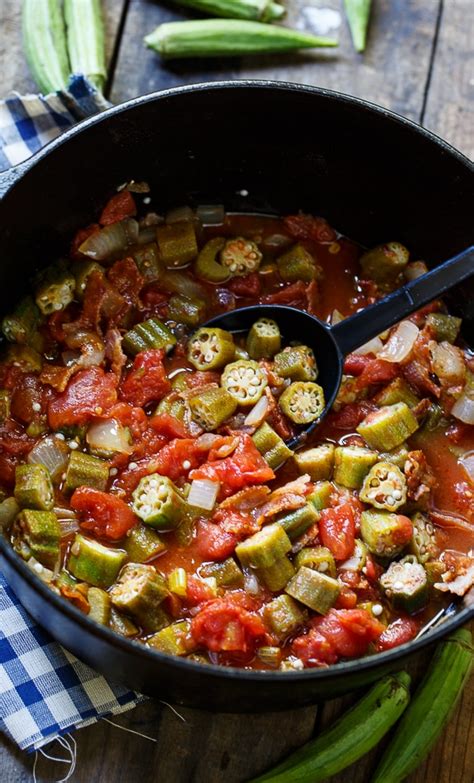 Okra and tomatoes – Artofit