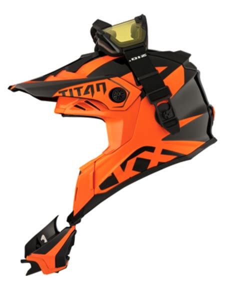 Ckx Titan Airflow Inkl Goggles Carbon Extra Orange Köp Din