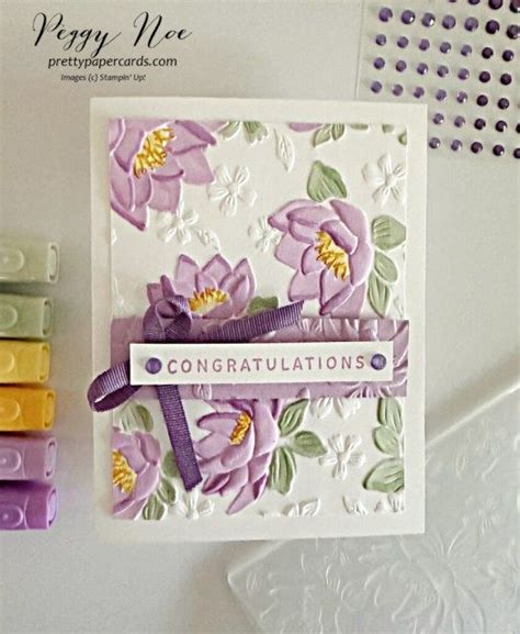 Handmade Congratulations Card Made With The Layered Florals D