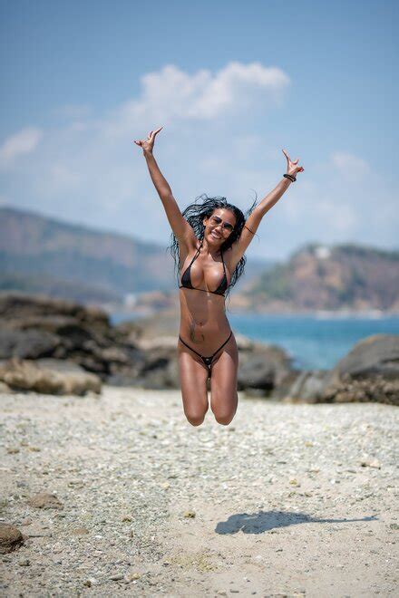 Bikini Model Anda AI Enhanced Island Hopping 0114 Topaz Sharpen Faceai Porn Pic