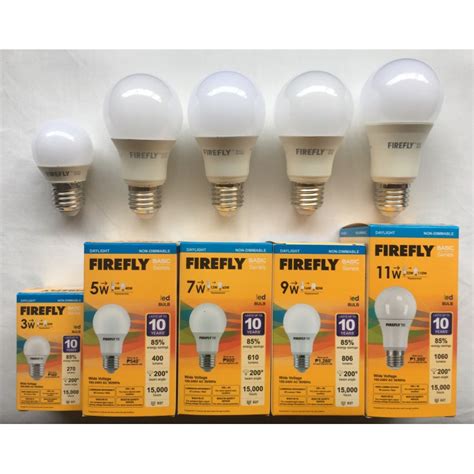 Firefly Led Bulb W W W W W W Daylight Warm White